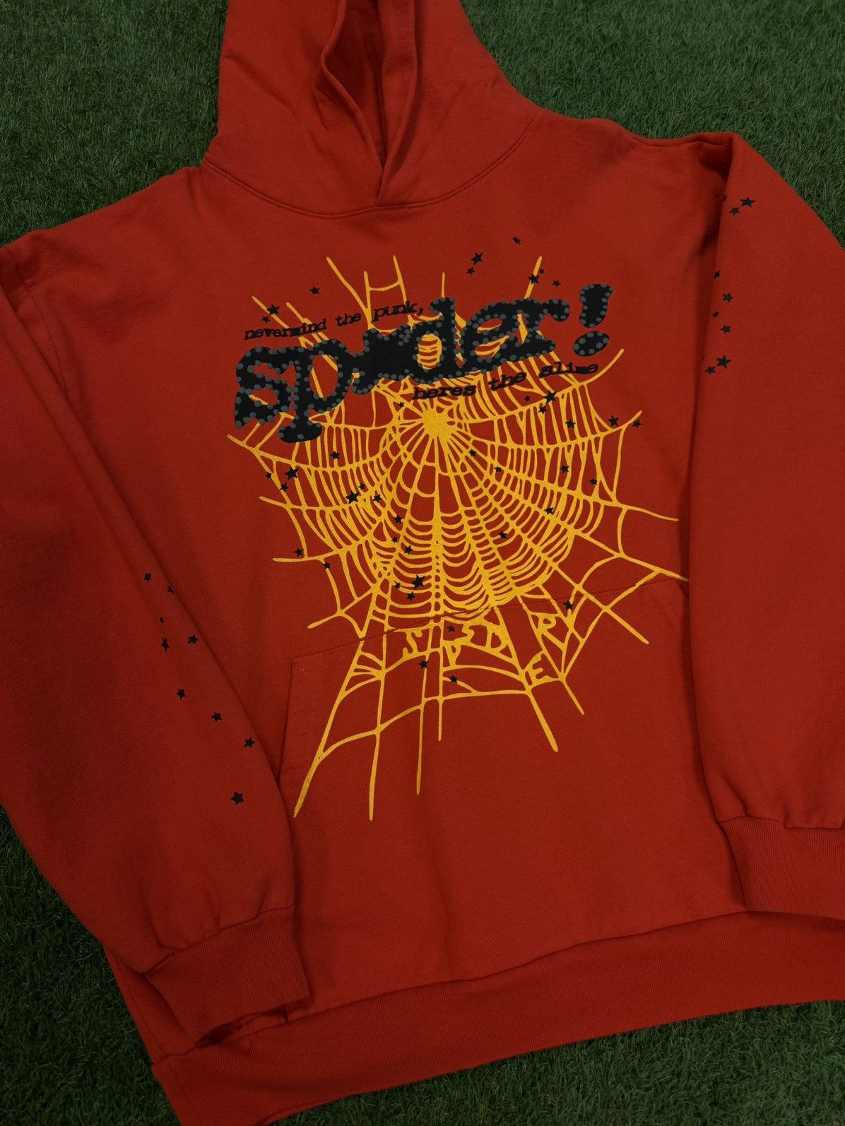 Sp5der Sp5der Worldwide Hoodie Red Web Size XXL (NEW) Size US XXL / EU 58 / 5 - 2 Thumbnail