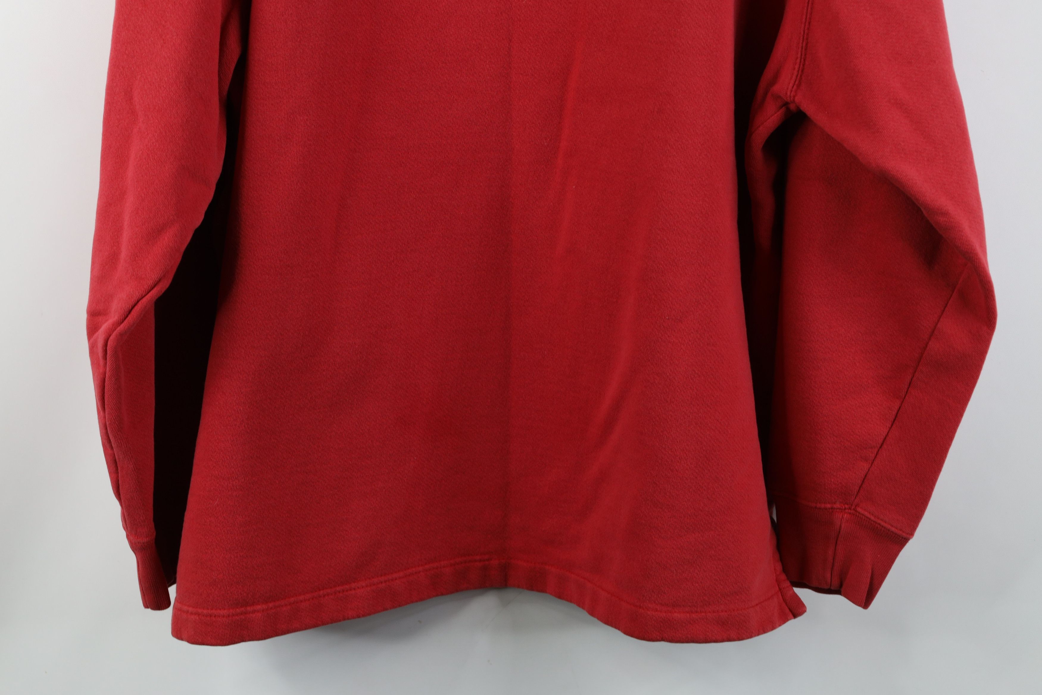 Aeropostale Vintage 90s Y2K Aeropostale Spell Heavyweight Sweatshirt Red Size US XL / EU 56 / 4 - 15 Thumbnail