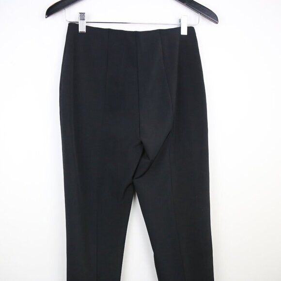 Joseph Ribkoff Joseph Ribkoff Crepe Pleated Front Black Dress Pants Size 2 Size 26" / US 2 / IT 38 - 5 Thumbnail