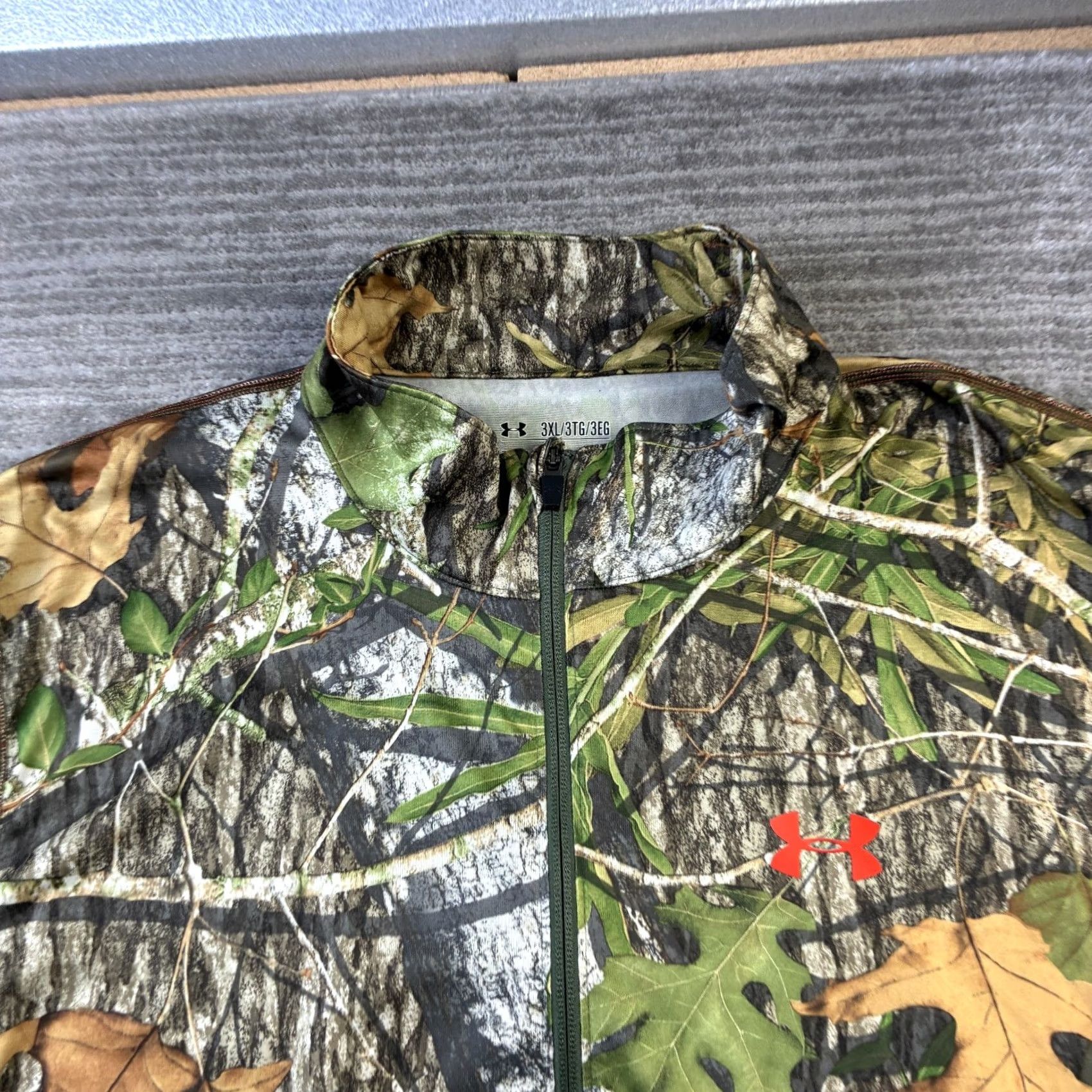 Under Armour Under Armour Sweater Mens 3XL XXXL Scent Control Camo Hunting Heatgear Size US XXL / EU 58 / 5 - 4 Thumbnail