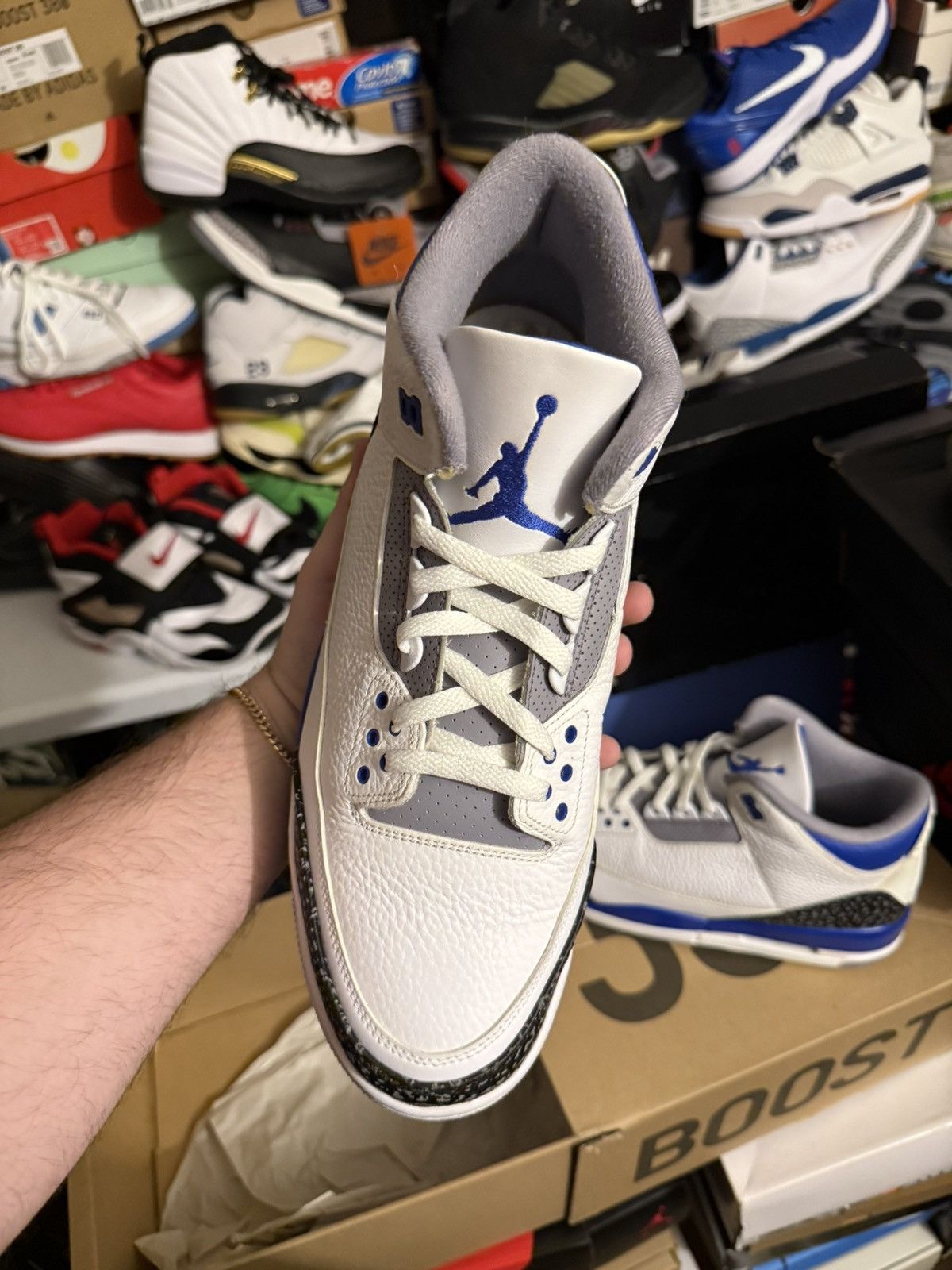 Jordan Brand Jordan retro 3 racer blue sz 13 Size US 13 / EU 46 - 2 Thumbnail