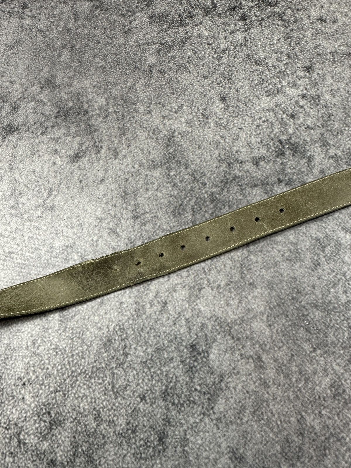 Levi's Y2K Vintage Levi’s 501 Logo Belts Streetwear Leather USA Size ONE SIZE - 3 Thumbnail