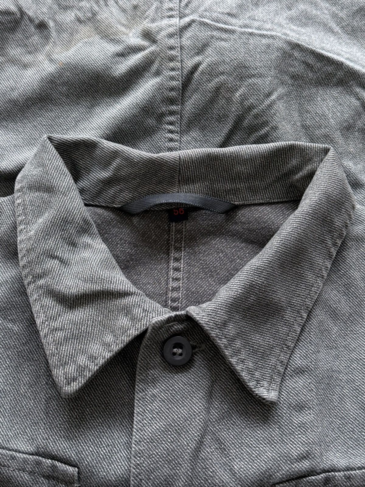Le Laboureur Vintage 80s Swiss Chore Military Workwear Jacket Size US XL / EU 56 / 4 - 3 Thumbnail