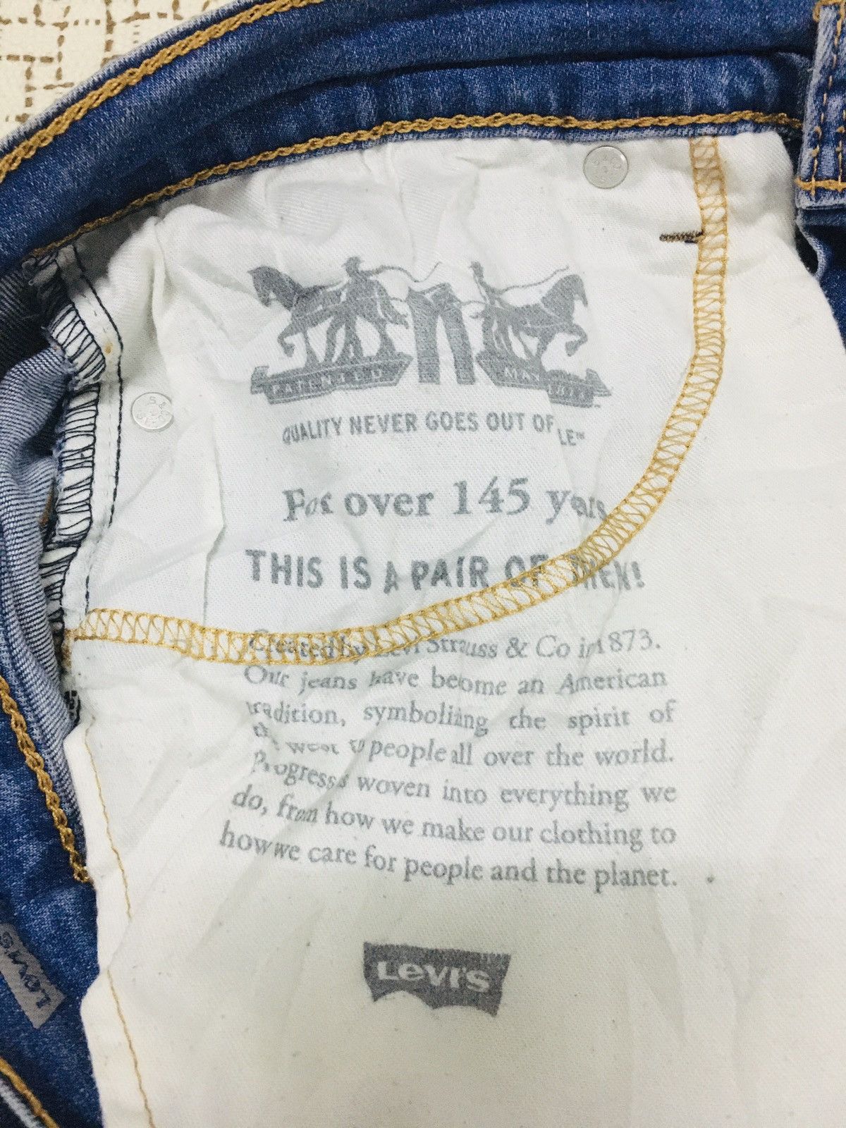 Levi's Levis Lot 511 Jeans (17) Size US 28 / EU 44 - 10 Thumbnail