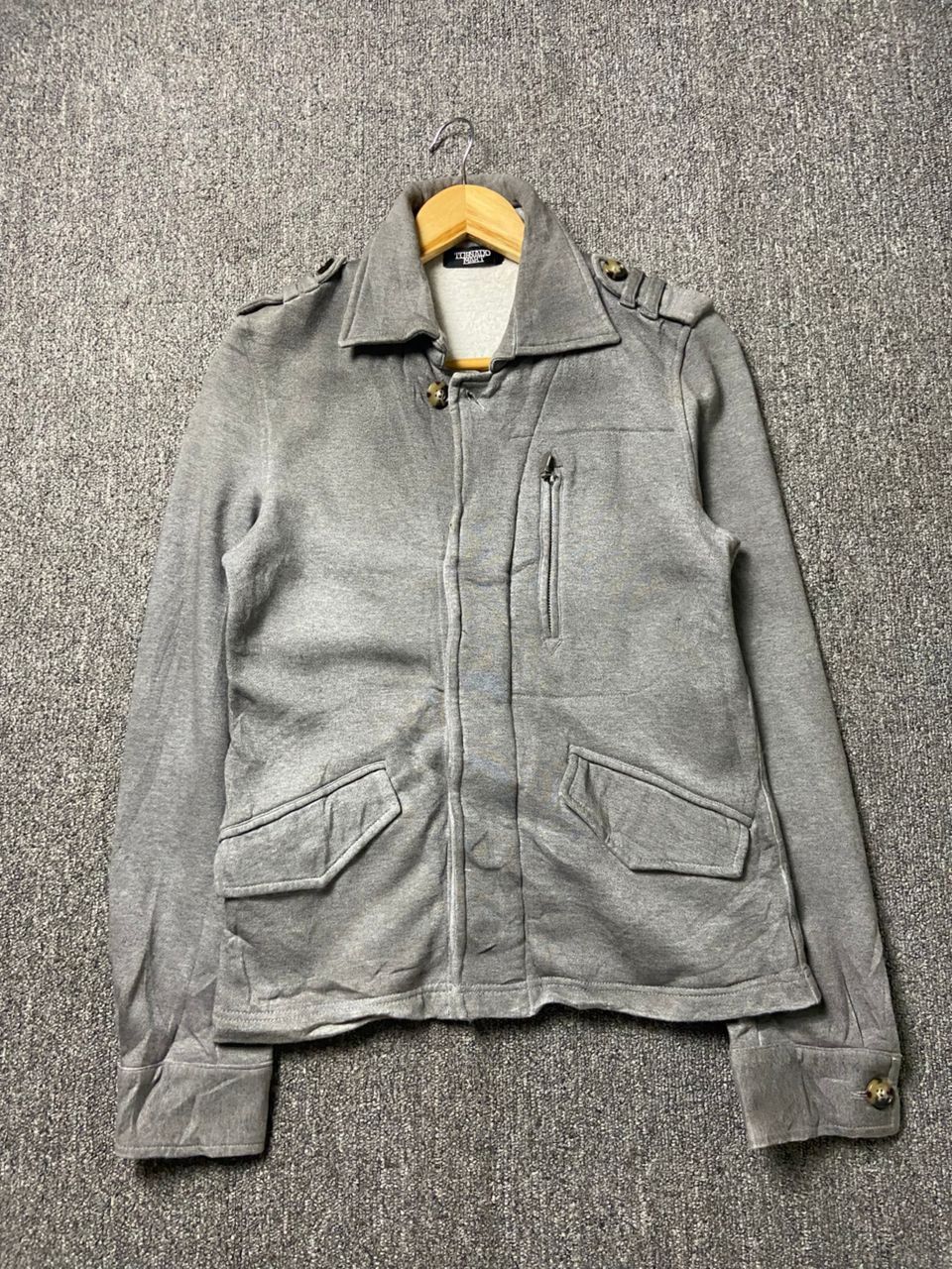 Tornado Mart Tornado Mart Military Style Jacket (195) Size US M / EU 48-50 / 2 - 1 Thumbnail