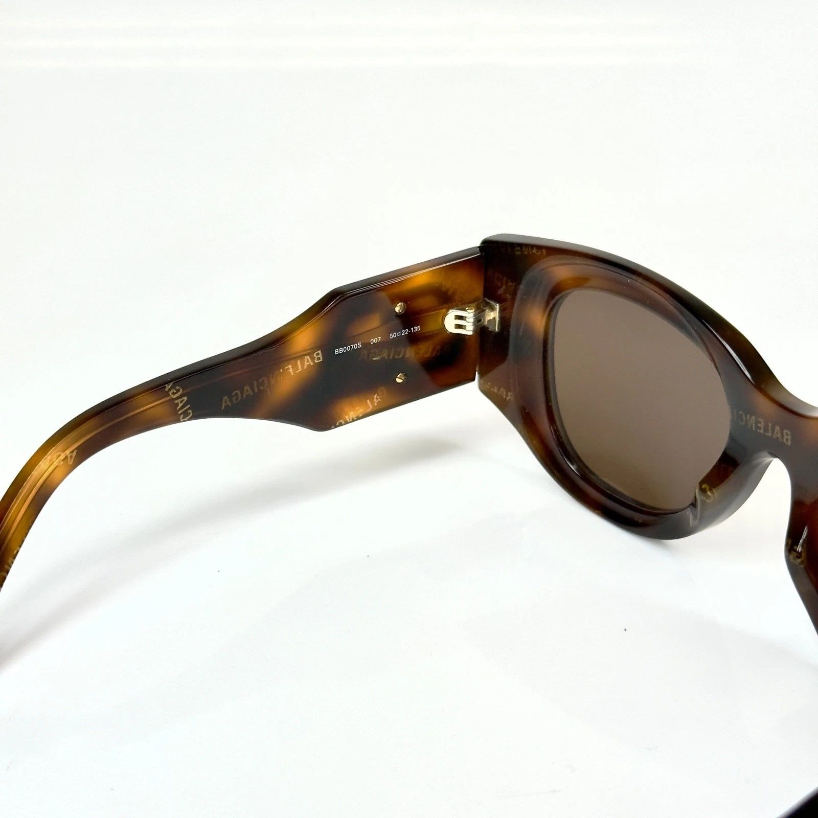 Balenciaga BALENCIAGA BB0070S PARIS CAT 0070 007 Chunky Sunglasses Size ONE SIZE - 2 Thumbnail