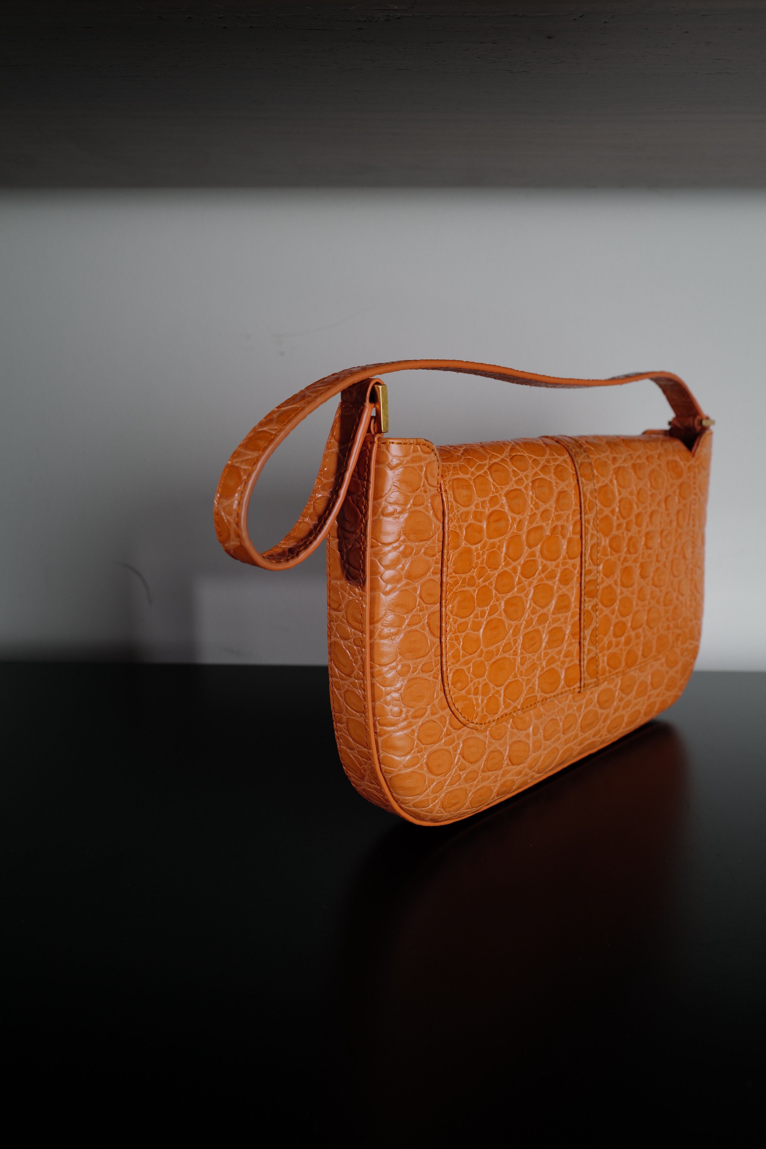 By Far BY FAR MIRANDA PAPAYA CROCO Size ONE SIZE - 8 Thumbnail