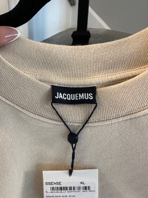 Jacquemus JACQUEMUS GROS GRAIN CREWNECK Size US XL / EU 56 / 4 - 5 Thumbnail