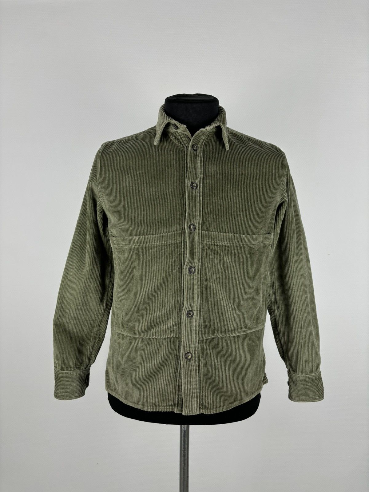 A Kind Of Guise RARE Сorduroy Garment-Dyed Cotton Long Sleeve Overshirt Germany Jacket Shirt S-M Size US M / EU 48-50 / 2 - 3 Thumbnail