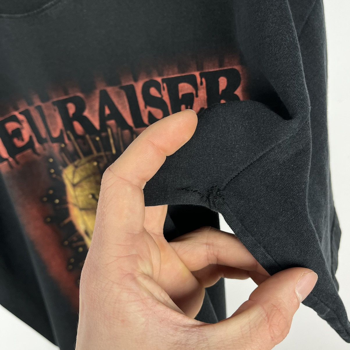 Expert Horror Vintage Hellraiser “I am Pain” Horror movie T Shirt 2002 Size US L / EU 52-54 / 3 - 14 Thumbnail