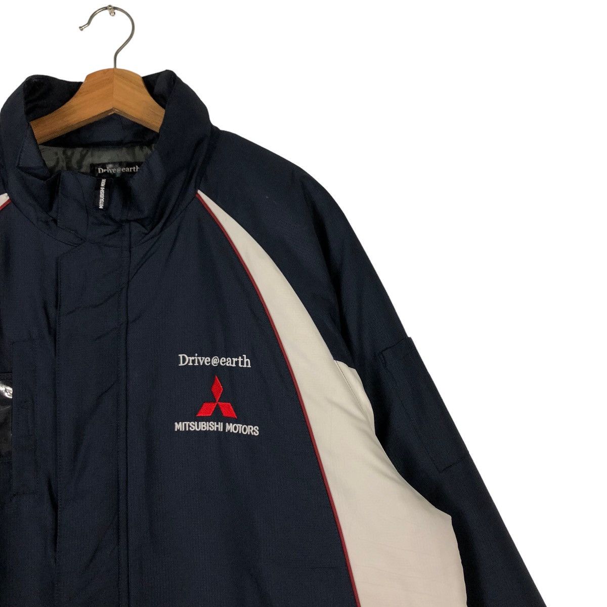 Japanese Brand 🔥90’s Vintage Work Jacket Bomber Design Mitsubishi Racing Size US L / EU 52-54 / 3 - 5 Thumbnail