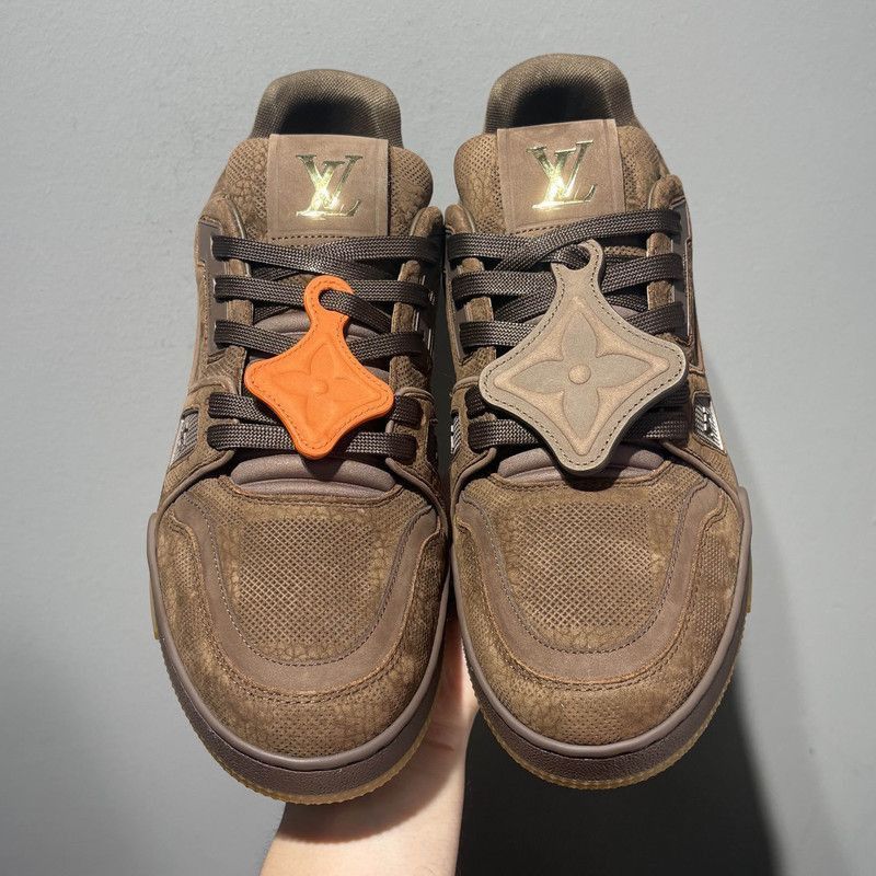 Louis Vuitton Louis Vuitton Trainer Low Top Sneakers -2508 Size US 8 / EU 41 - 2 Thumbnail
