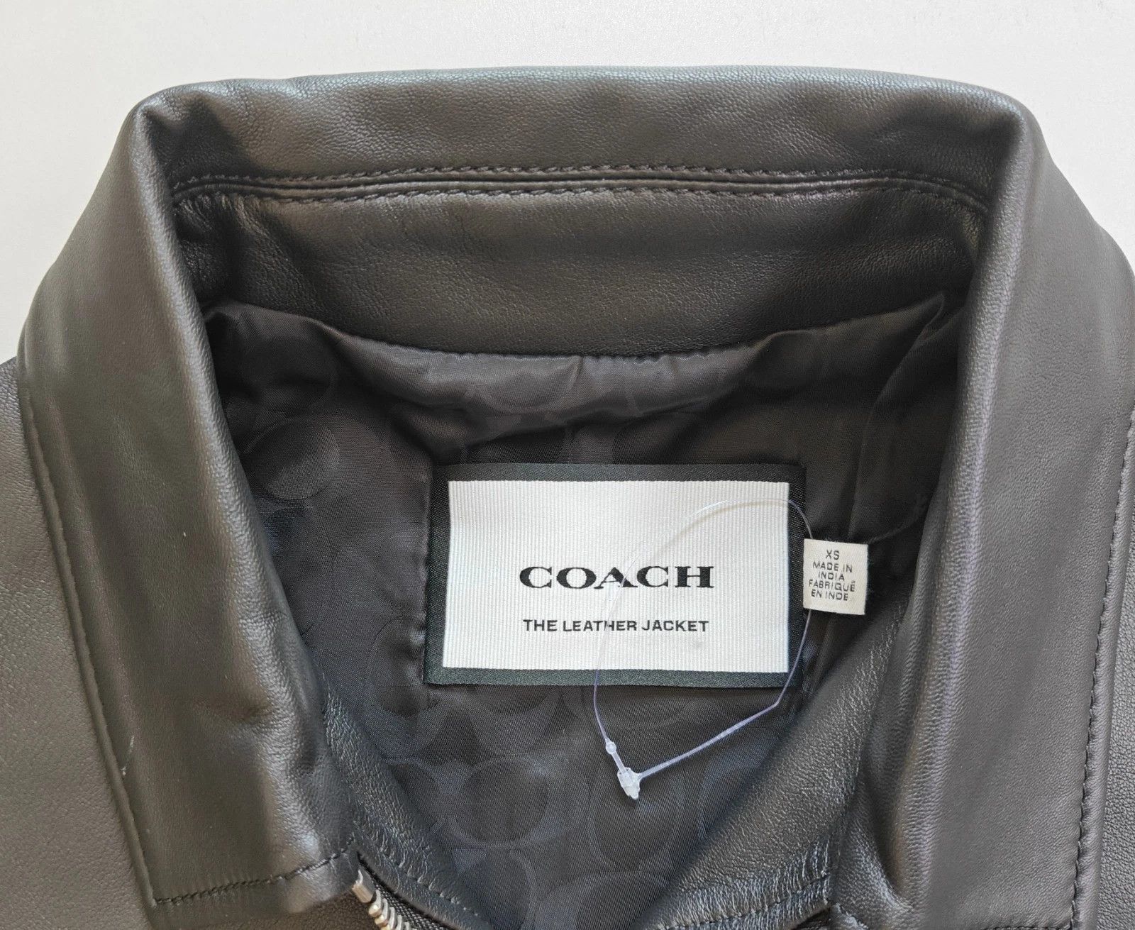 Coach Coach Leather Jacket FTP 5063 Size US XS / EU 42 / 0 - 3 Thumbnail