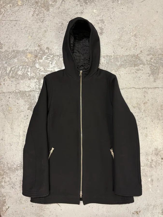 Dries Van Noten Dries Van Noten Black Quilted Hooded Jacket Size US M / EU 48-50 / 2 - 1 Thumbnail