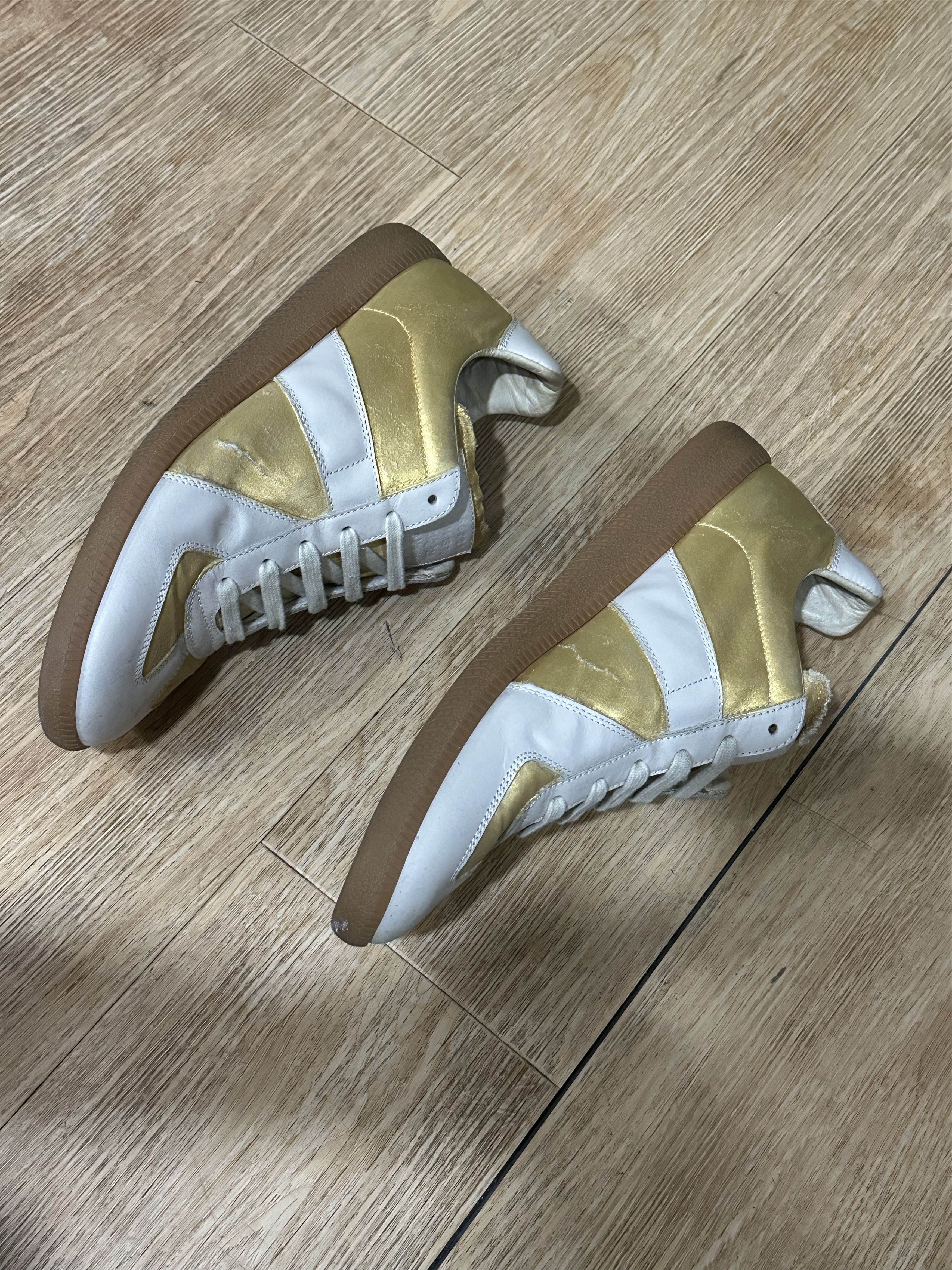 Maison Margiela VTG Maison Margiela GATS Gold Replica Sneaker Size US 7 / EU 40 - 14 Thumbnail
