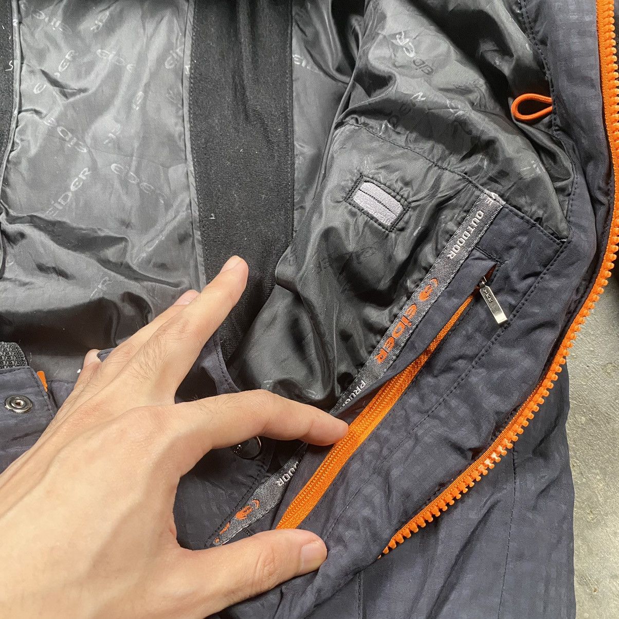 Japanese Brand Eider Rain Defender Jacket Size S / US 4 / IT 40 - 12 Thumbnail