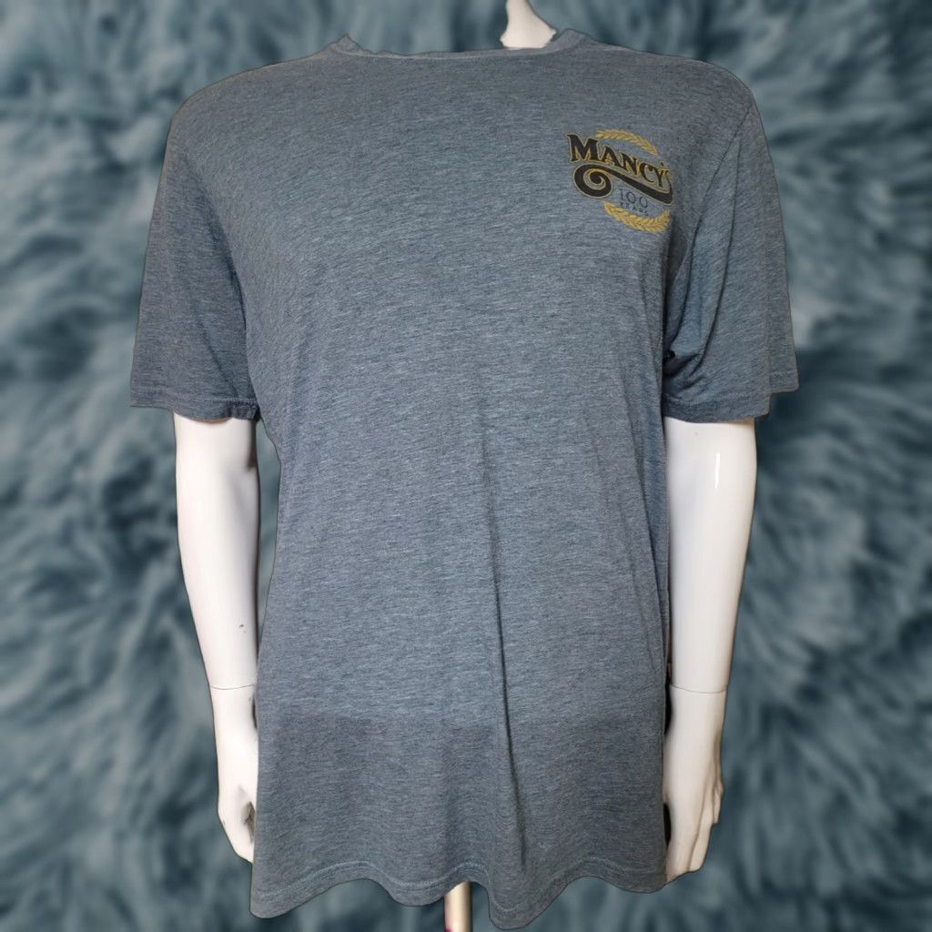 Etro VINTAGE Retro Mancys Steakhouse Restaurant Toledo OH T Shirt XL 100 Years Mens T-Shirt Red Cotton Blend Jupmode Graphic Tee Beer 1921s Size US XL / EU 56 / 4 - 1 Thumbnail