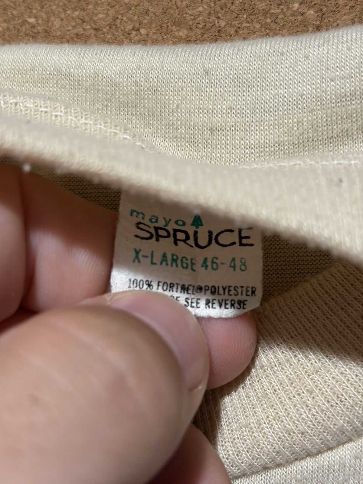 Vintage Vintage Mayo Spruce Fantasy Skull Horror Graphic Tee 70s Size US XL / EU 56 / 4 - 5 Thumbnail
