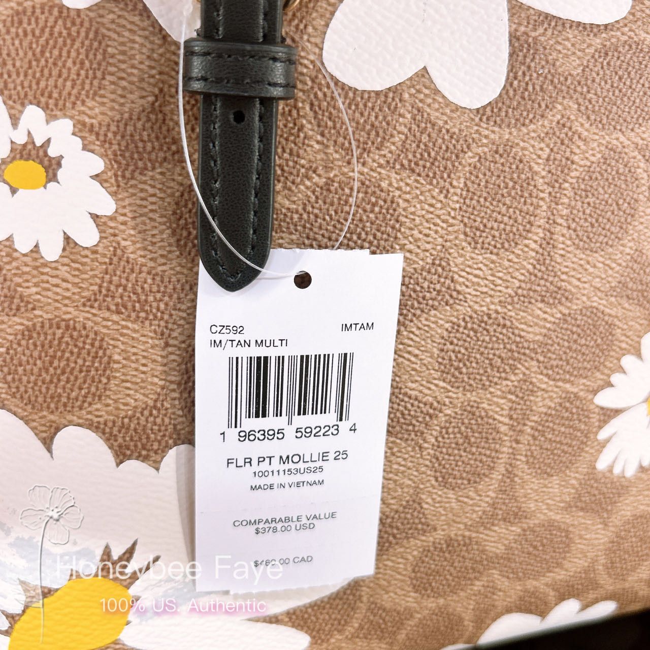 Coach Mollie Tote Bag 25 In Signature Canvas With Floral Print Size ONE SIZE - 5 Thumbnail