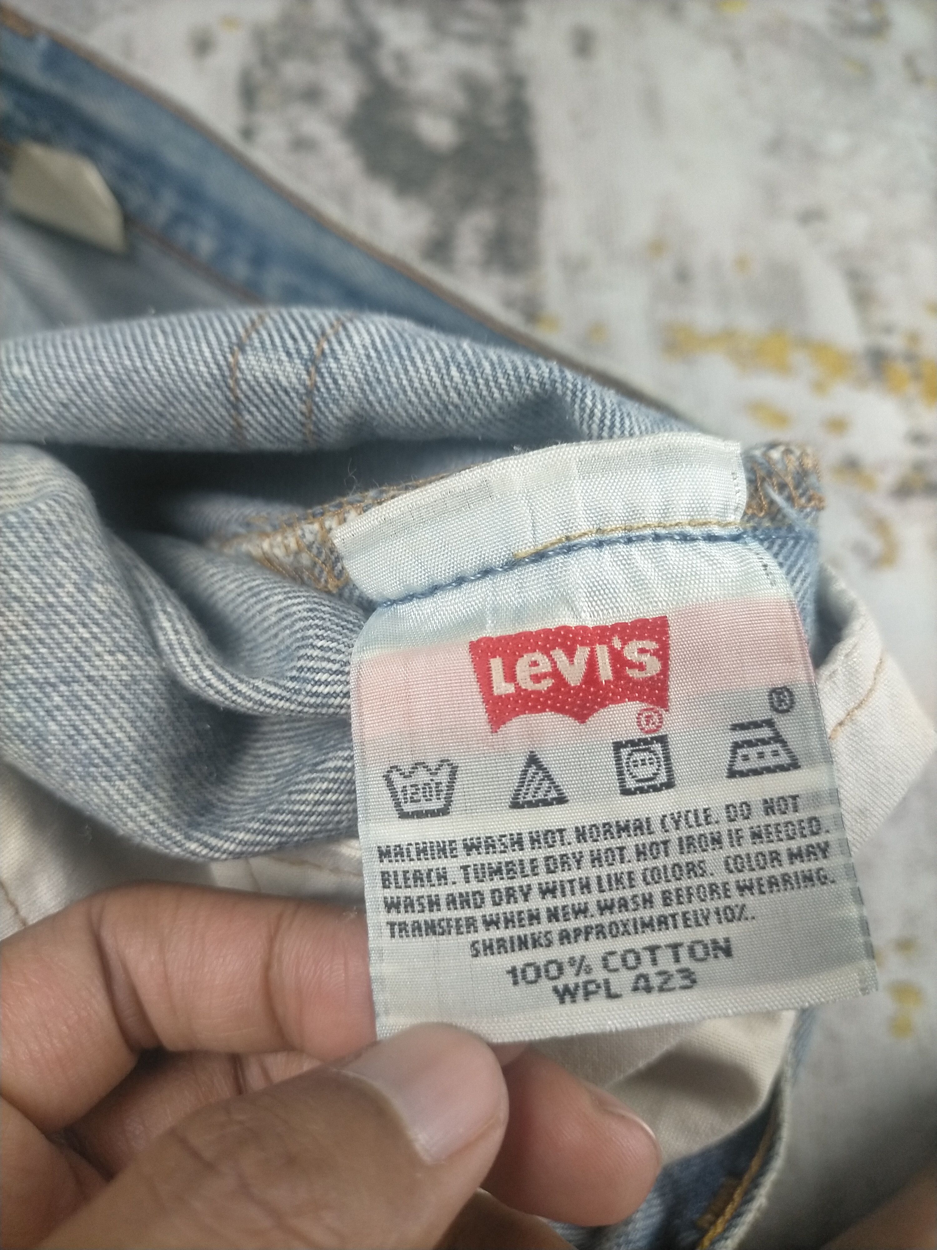 Levi's 🔥90s 501xx Vintage Button 324 Stone Wash Jeans Size US 36 / EU 52 - 9 Thumbnail