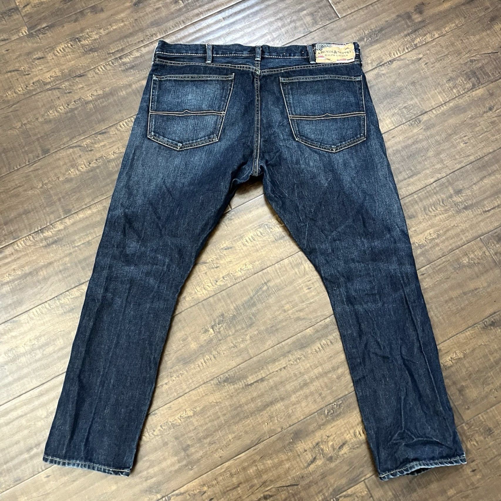 Ralph Lauren Ralph Lauren Denim & Supply Jeans Slim 40x30 Men Blue 5-Pocket Denim Classic American Mens Size US 40 / EU 56 - 7 Thumbnail