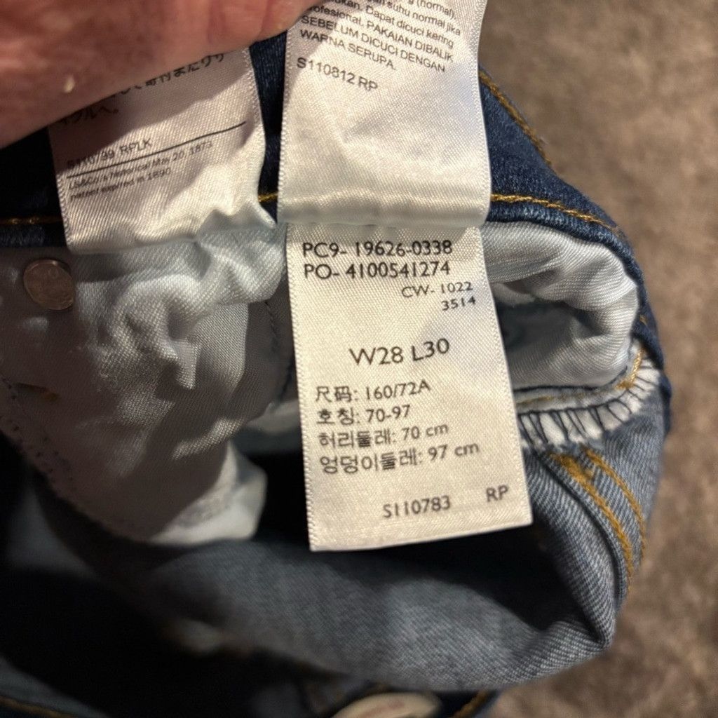 Levi's Levi's Women's 311 Shaping Skinny Jeans Size 28" / US 6 / IT 42 - 6 Thumbnail