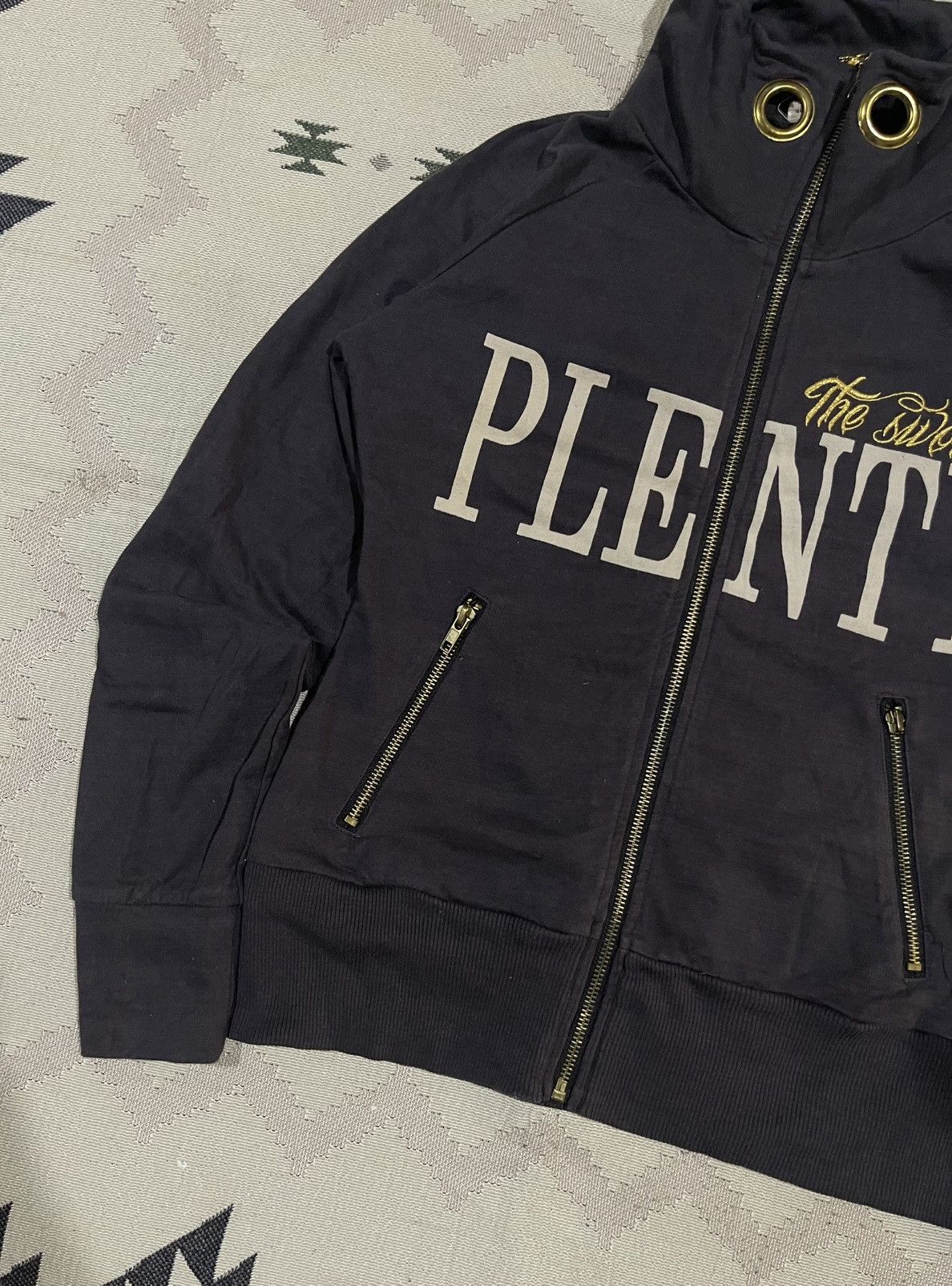 If Six Was Nine 2000s IFSIXWASNINE STYLE D.I.A BRAND SKULL DESIGN ZIPPER Size S / US 4 / IT 40 - 5 Thumbnail