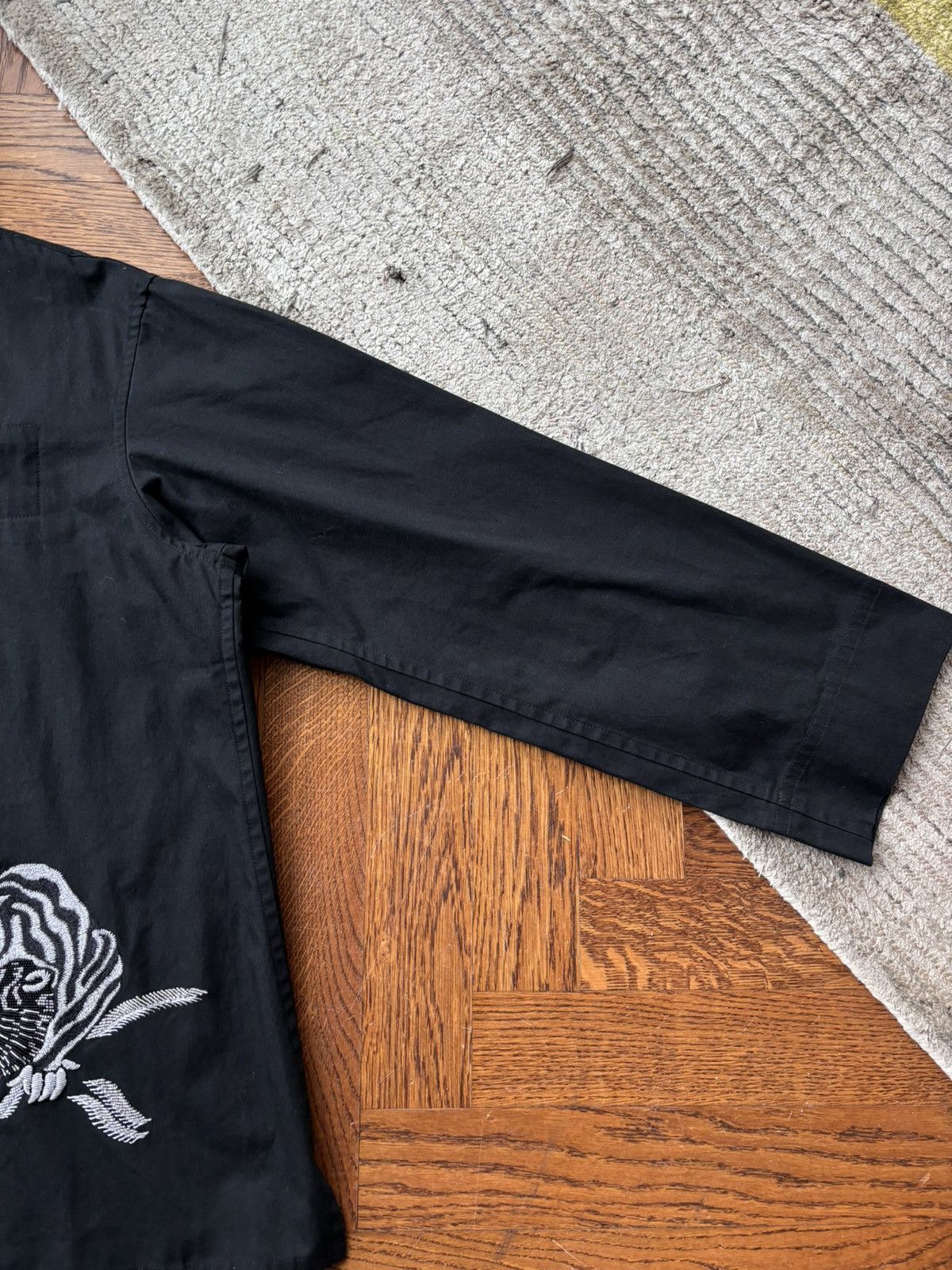 Vintage × Y's × Yohji Yamamoto 1990s Y’s Yohji Yamamoto Jacket Vintage Sequin Tiger 1998 SS Size US M / EU 48-50 / 2 - 10 Thumbnail