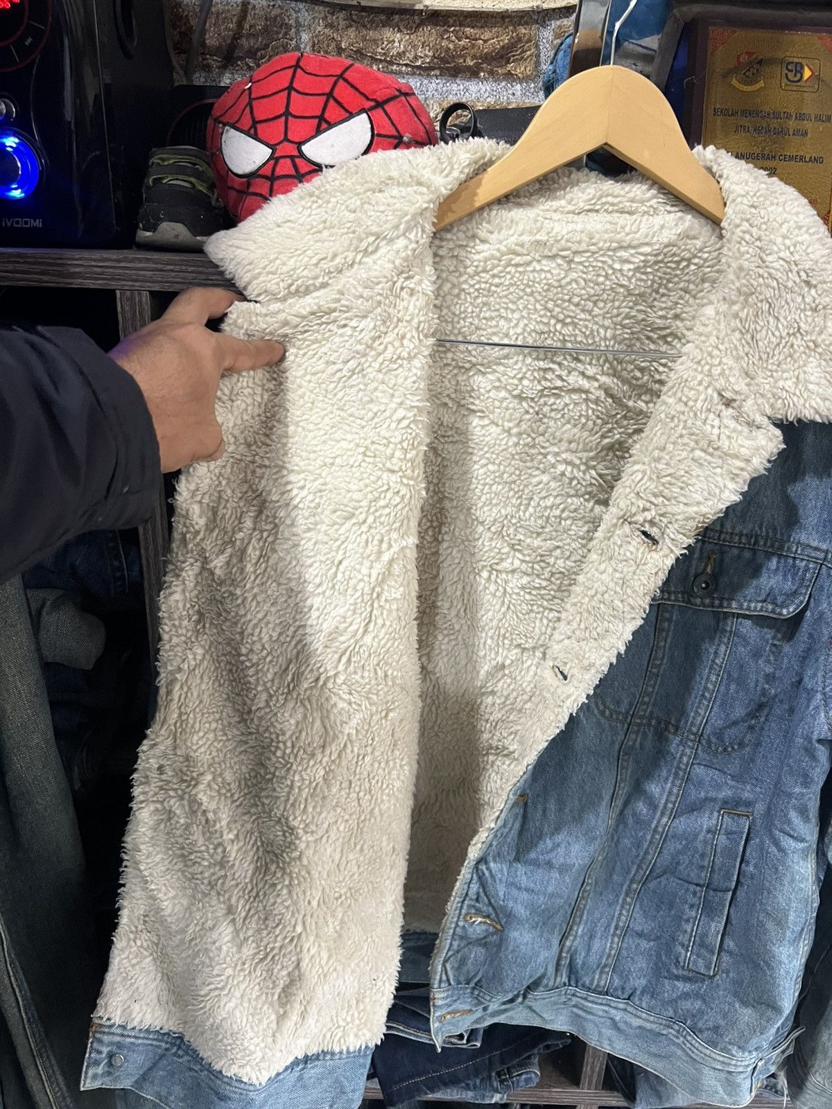 GU 🔥Gu Sherpa Denim Jacket Size US L / EU 52-54 / 3 - 11 Thumbnail
