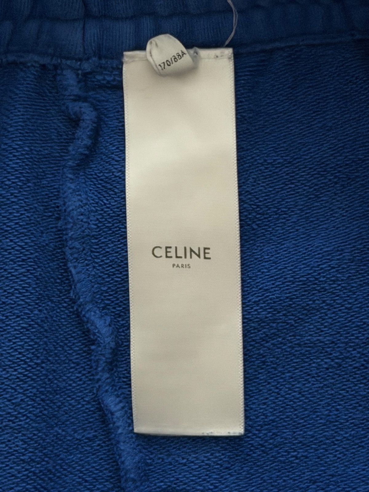 Celine Celine Blue Classic Logo Sweatpants Size US 32 / EU 48 - 7 Thumbnail