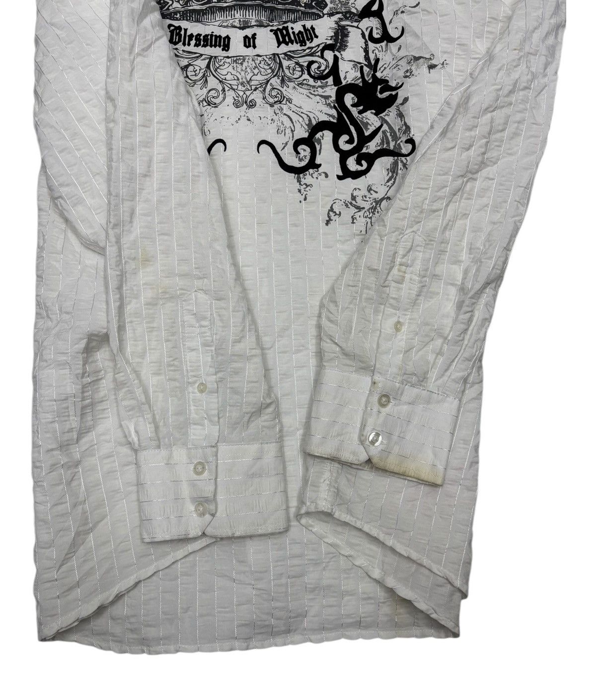 Hysteric Glamour 🔥PREMIUM CULTURE TRIBAL CROWN OVERSIZED BUTTON SHIRT Size US XXL / EU 58 / 5 - 17 Thumbnail