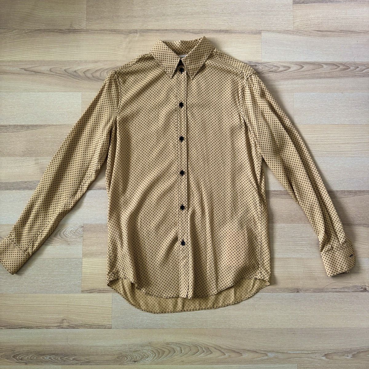 Celine Celine by Hedi Slimane Classic Shirt in Printed Viscose Size US M / EU 48-50 / 2 - 3 Thumbnail