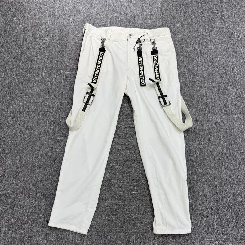 Dolce & Gabbana DG Pendant Logo Casual Pants Size US 34 / EU 50 - 1 Thumbnail