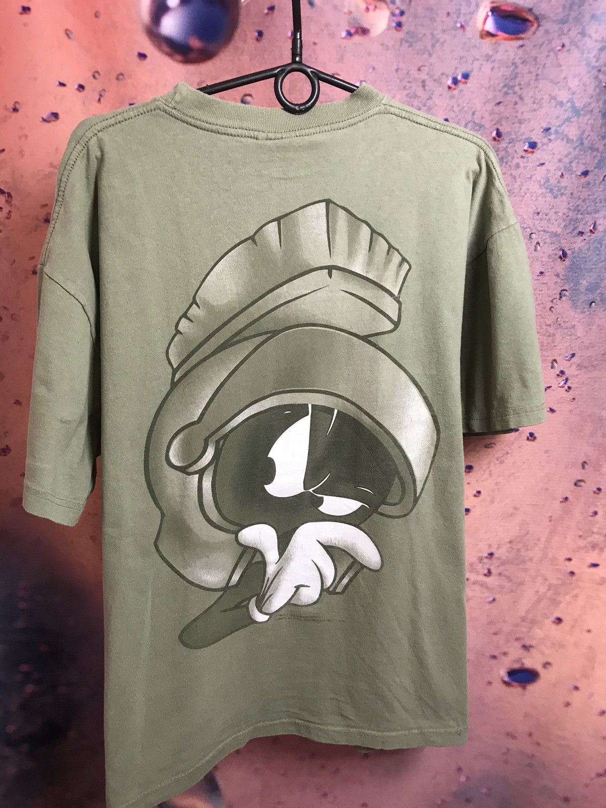 Vintage Vintage 90s Marvin The Martian looney tunes movie tee Size US L / EU 52-54 / 3 - 2 Thumbnail