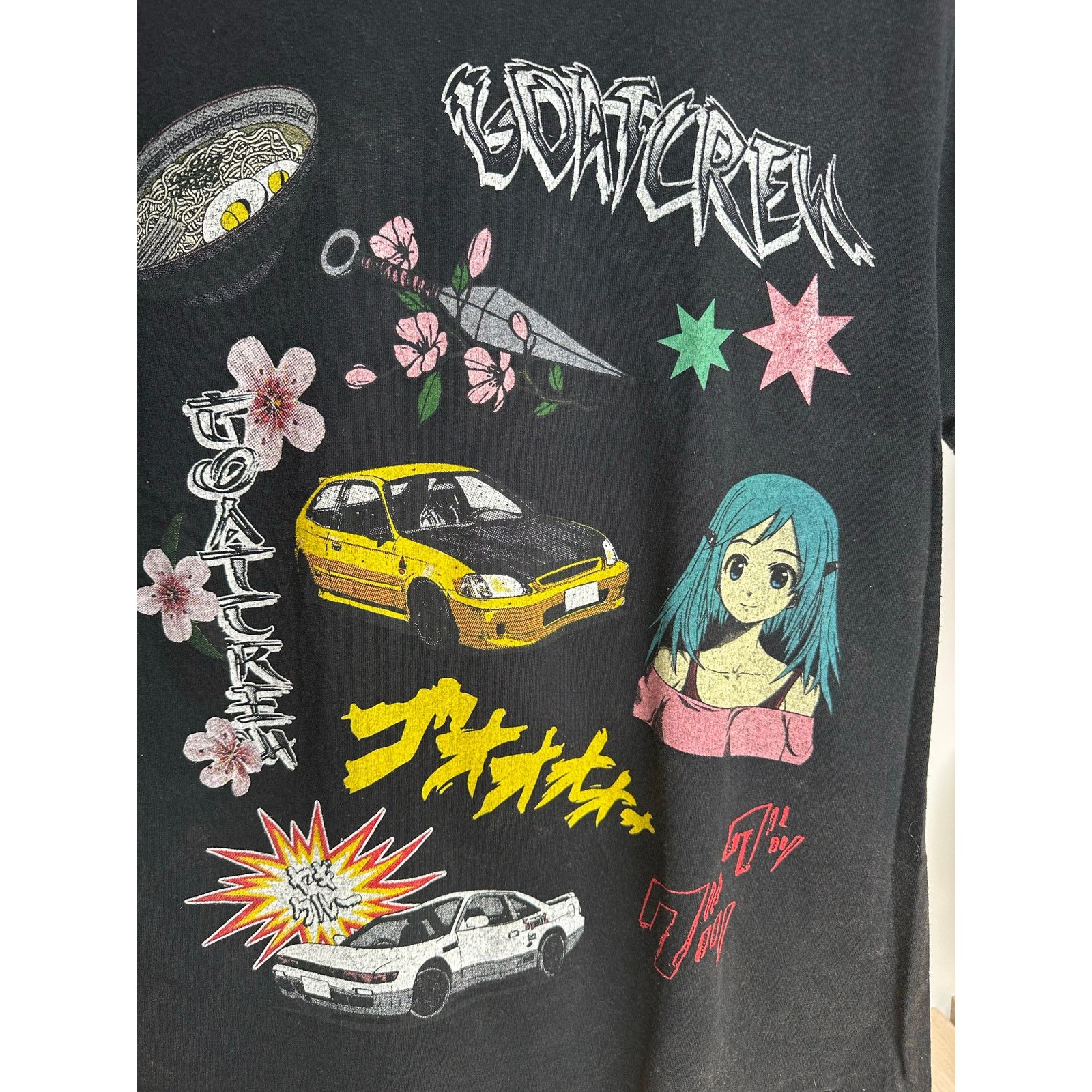 GOAT Crew Goat Crew Anime Black Cotton Anime T-Shirt Size S - MINT Size US S / EU 44-46 / 1 - 2 Thumbnail