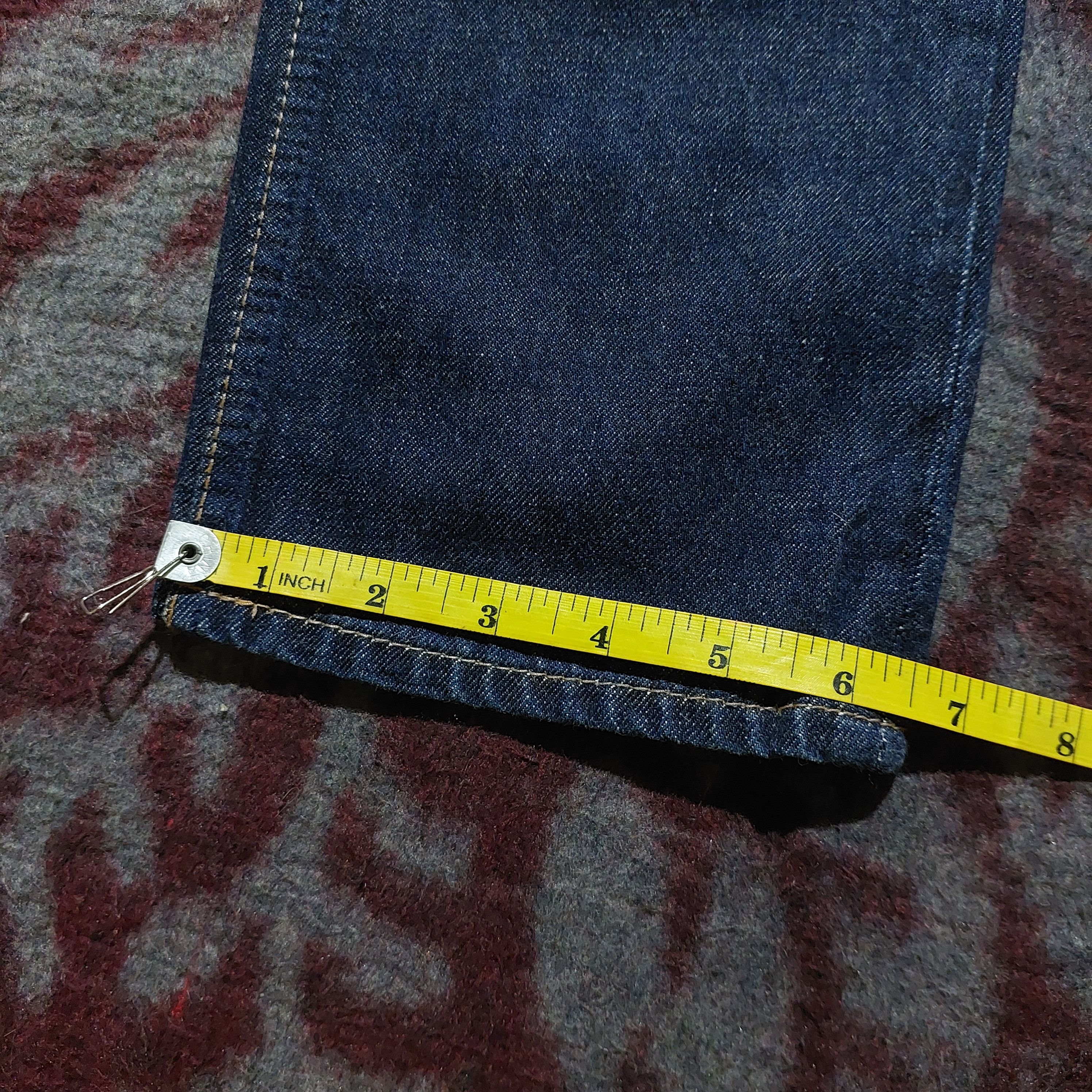 Hysteric Glamour Hysteric Glamour Oaklan Riders indigo blue Denim Size US 27 - 16 Thumbnail