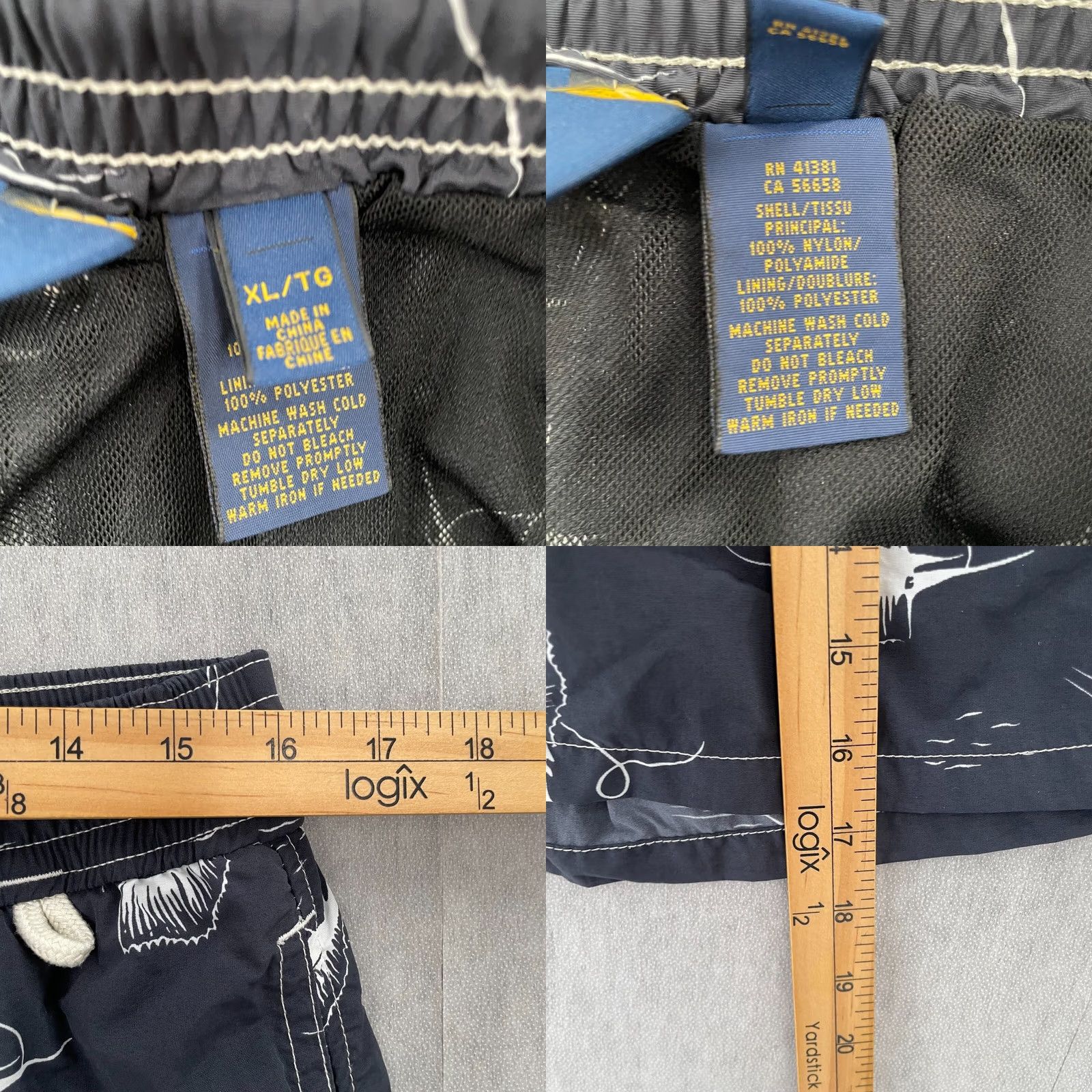 Polo Ralph Lauren Polo Ralph Lauren Shorts Adult XL Blue Marlin Fish Swim Trunks Mens Size US XL / EU 56 / 4 - 8 Thumbnail