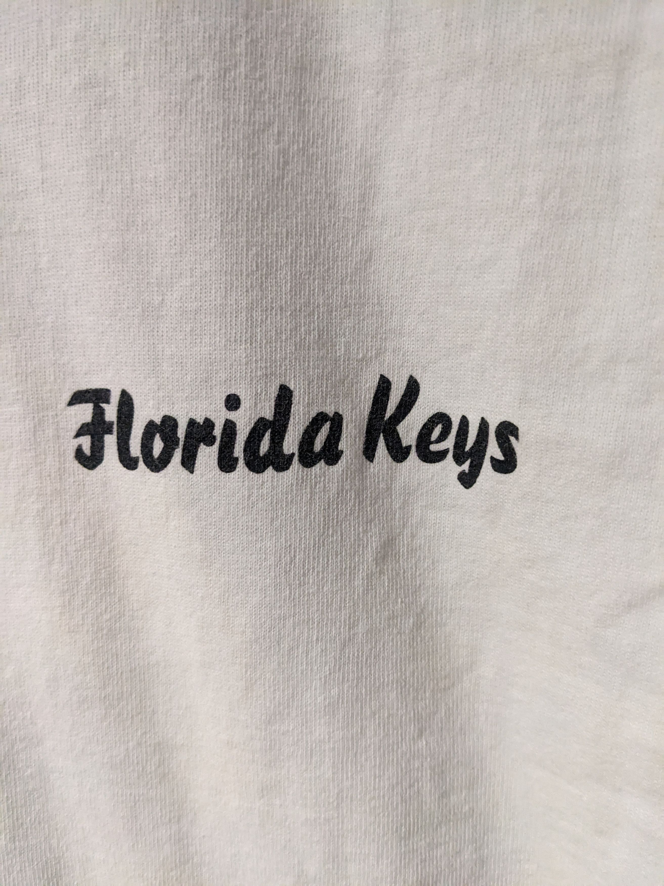 Vintage Vintage 1988 Florida Keys Marlin Sailfish Animal T-shirt Size US XL / EU 56 / 4 - 5 Thumbnail