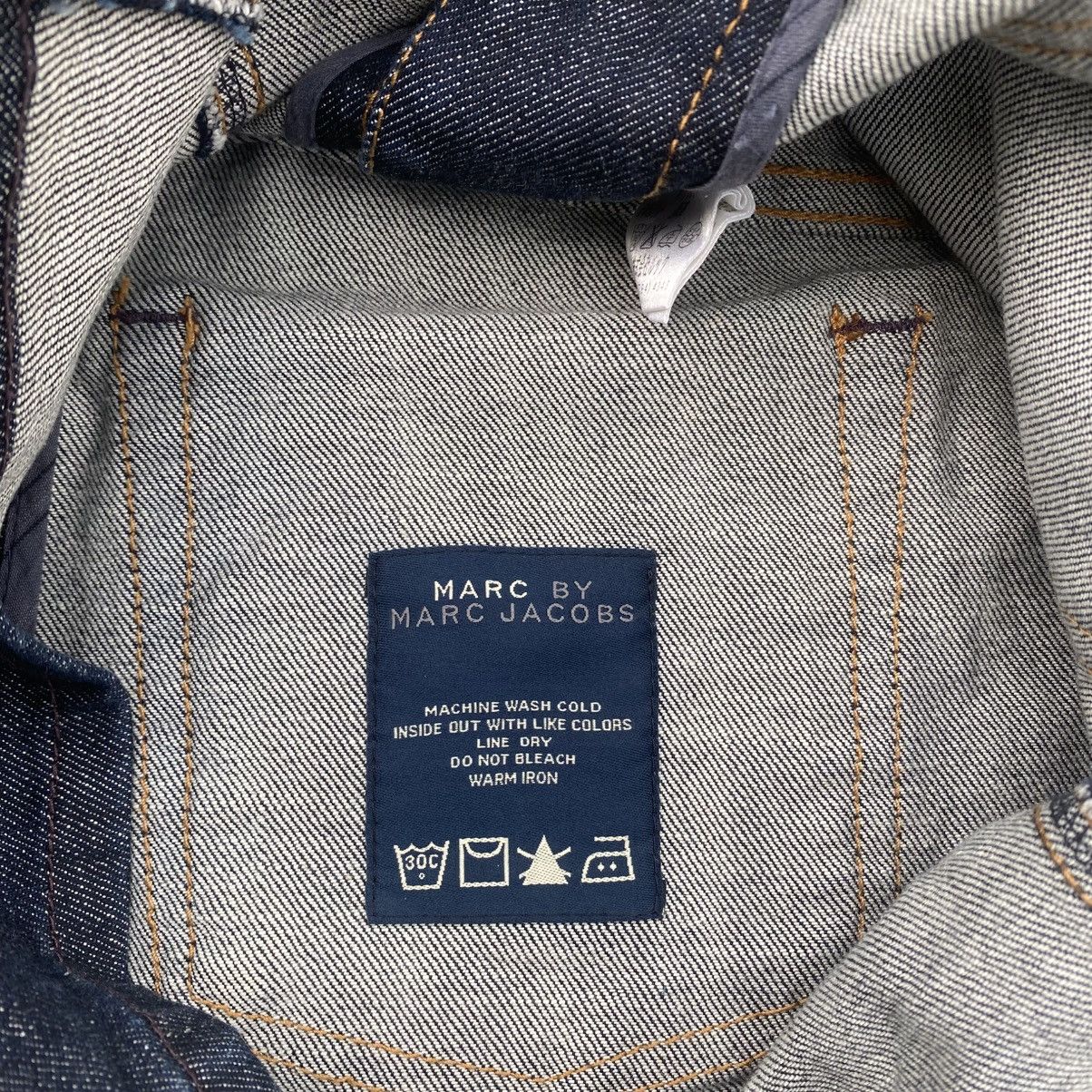 Marc Jacobs ARCHIVAL MARC JACOBS INDIGO DENIM PINAFORE DRESS Size S / US 4 / IT 40 - 10 Thumbnail