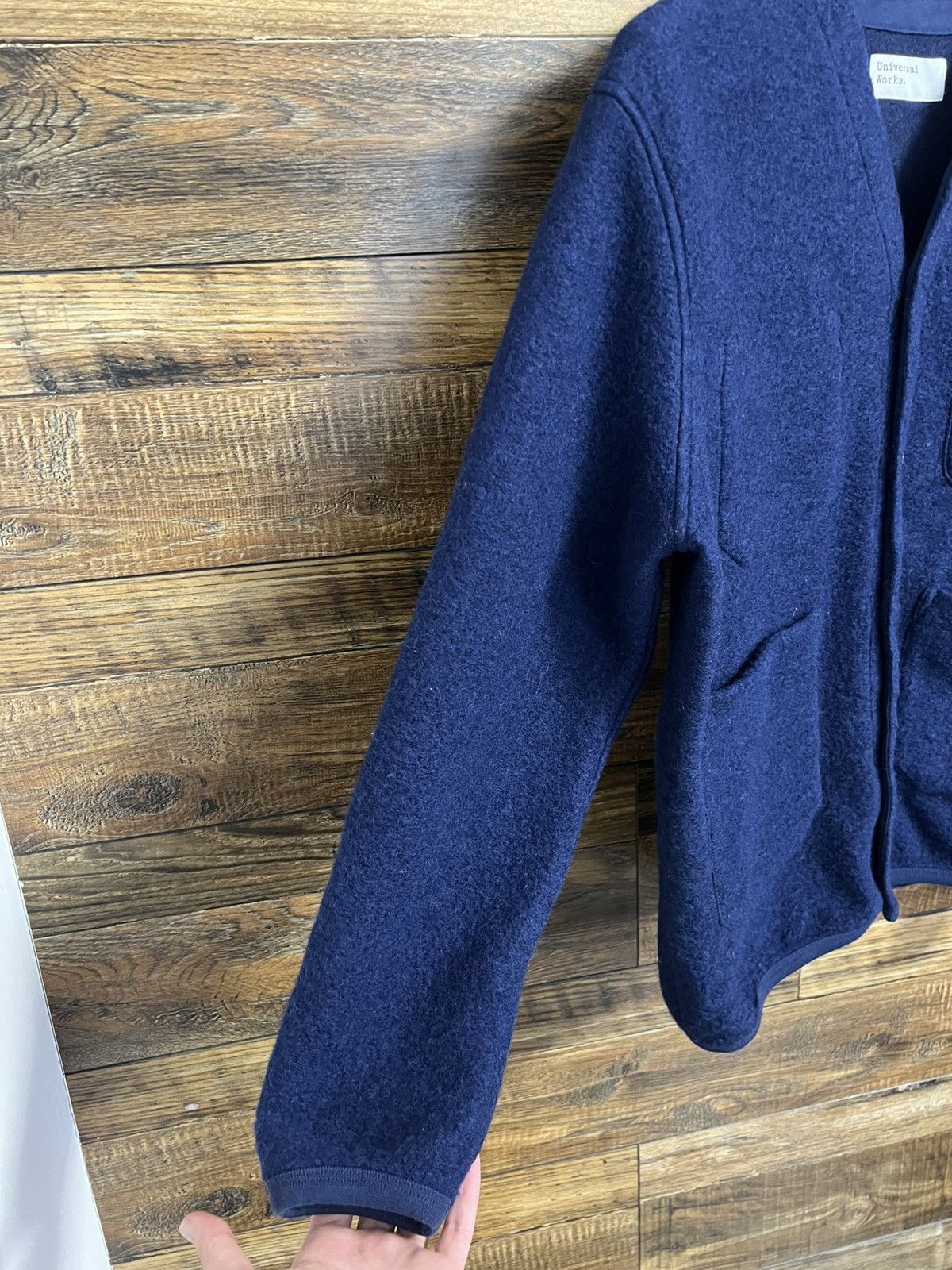 Universal Works UNIVERSAL WORKS Wool Fleece Sweater Blanket Cardigan Jacket Size US M / EU 48-50 / 2 - 10 Thumbnail