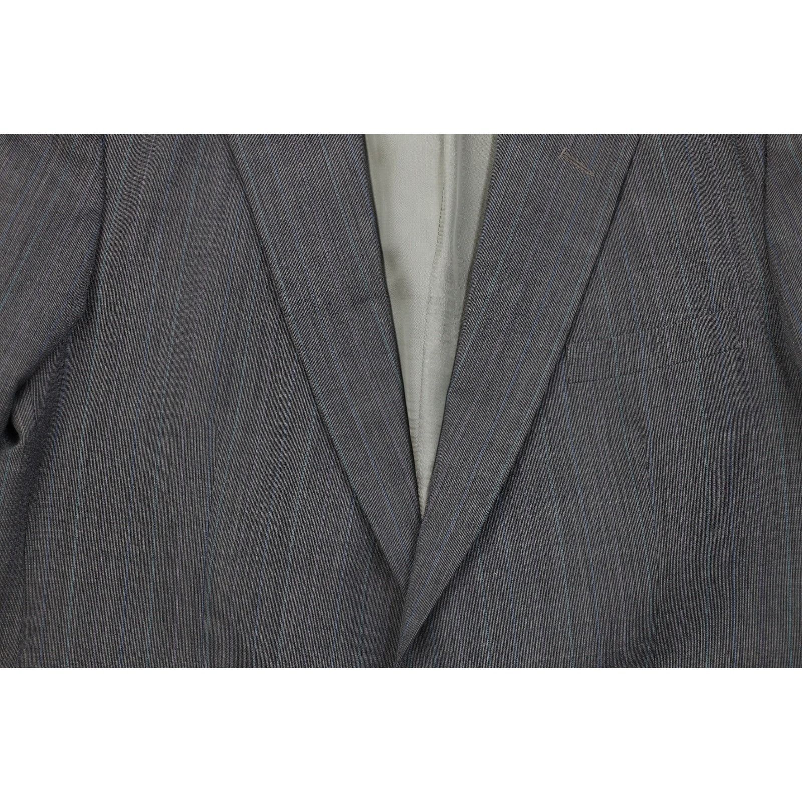 Vintage Vintage 90s Streetwear Hand Tailored 2 Piece Suit Wedding Size 48R - 4 Thumbnail