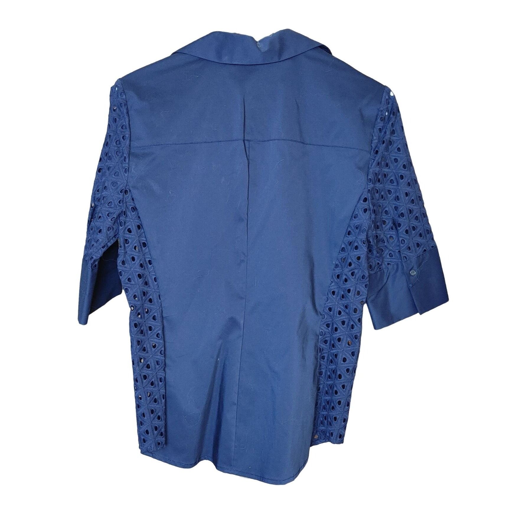 Other New York & Company 7th Avenue Design Studio Blue Button-up L Size S / US 4 / IT 40 - 2 Thumbnail