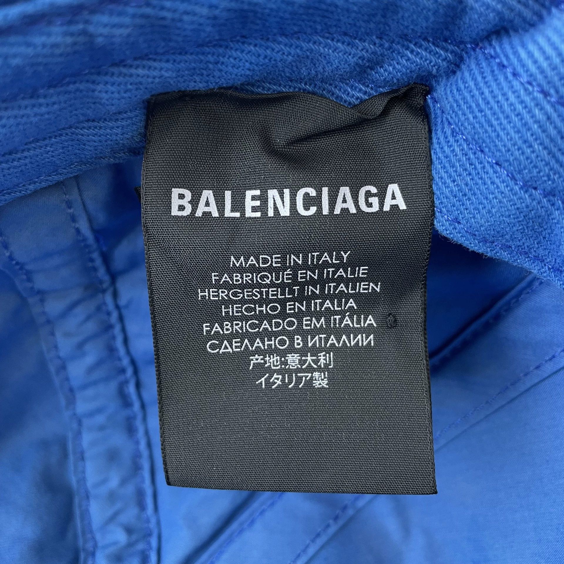Balenciaga Balenciaga 98 New Logo-embroidered Baseball Cap Men's L/59cm Size ONE SIZE - 6 Thumbnail