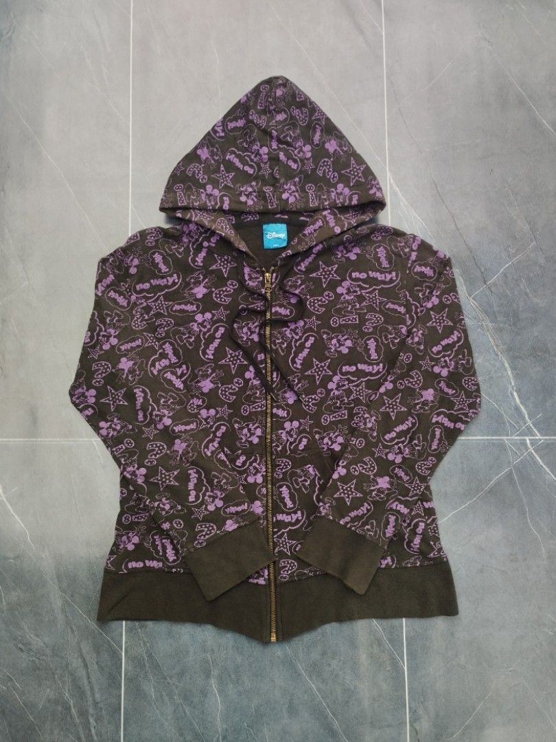 Disney × Mickey Mouse × Vintage Mickey Vintage Hoodie Full Print Size US S / EU 44-46 / 1 - 1 Thumbnail