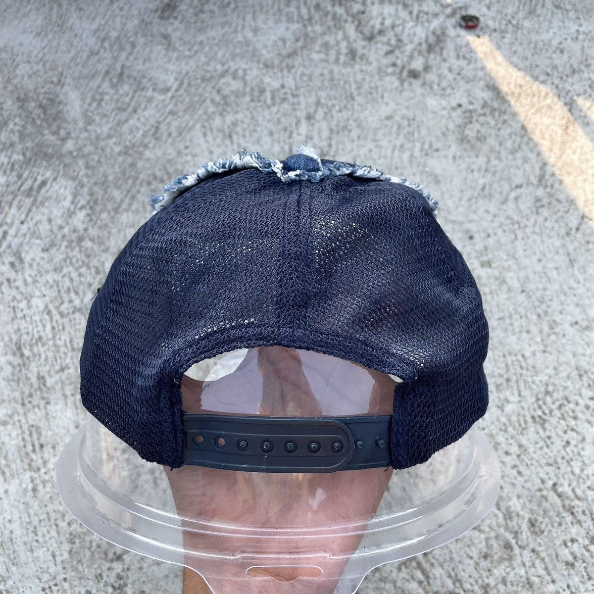Japanese Brand Distressed yoshinori kotake trucker hat made in japan Size ONE SIZE - 4 Thumbnail