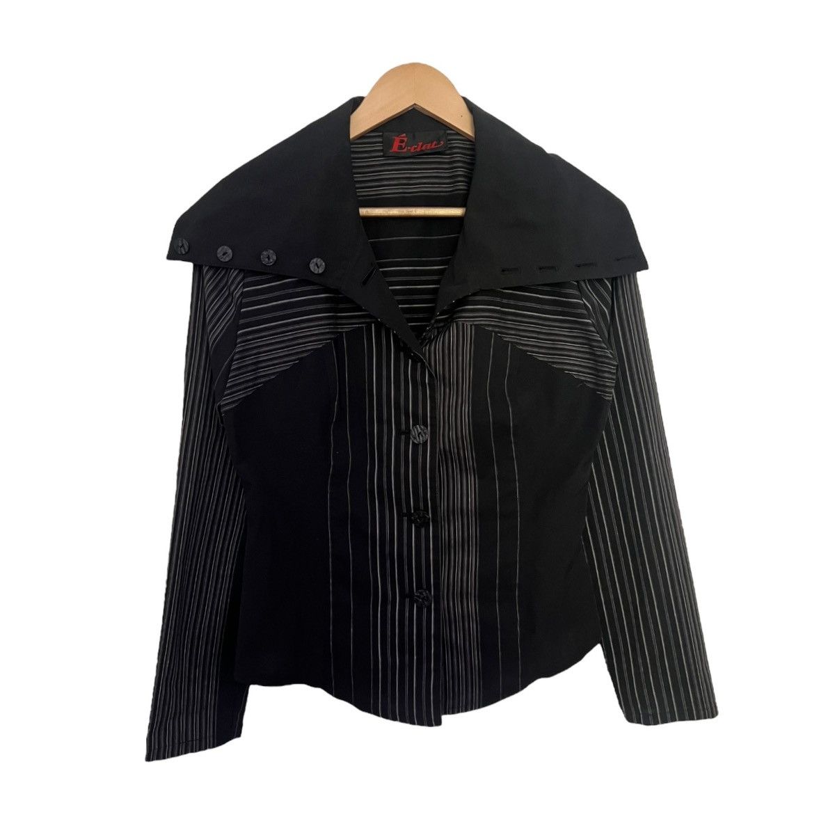 eiko kondo Éclat ブラウンブラックベスト Perfect Suit FActory スーツ ベスト 「EDWINコラボ」デニム