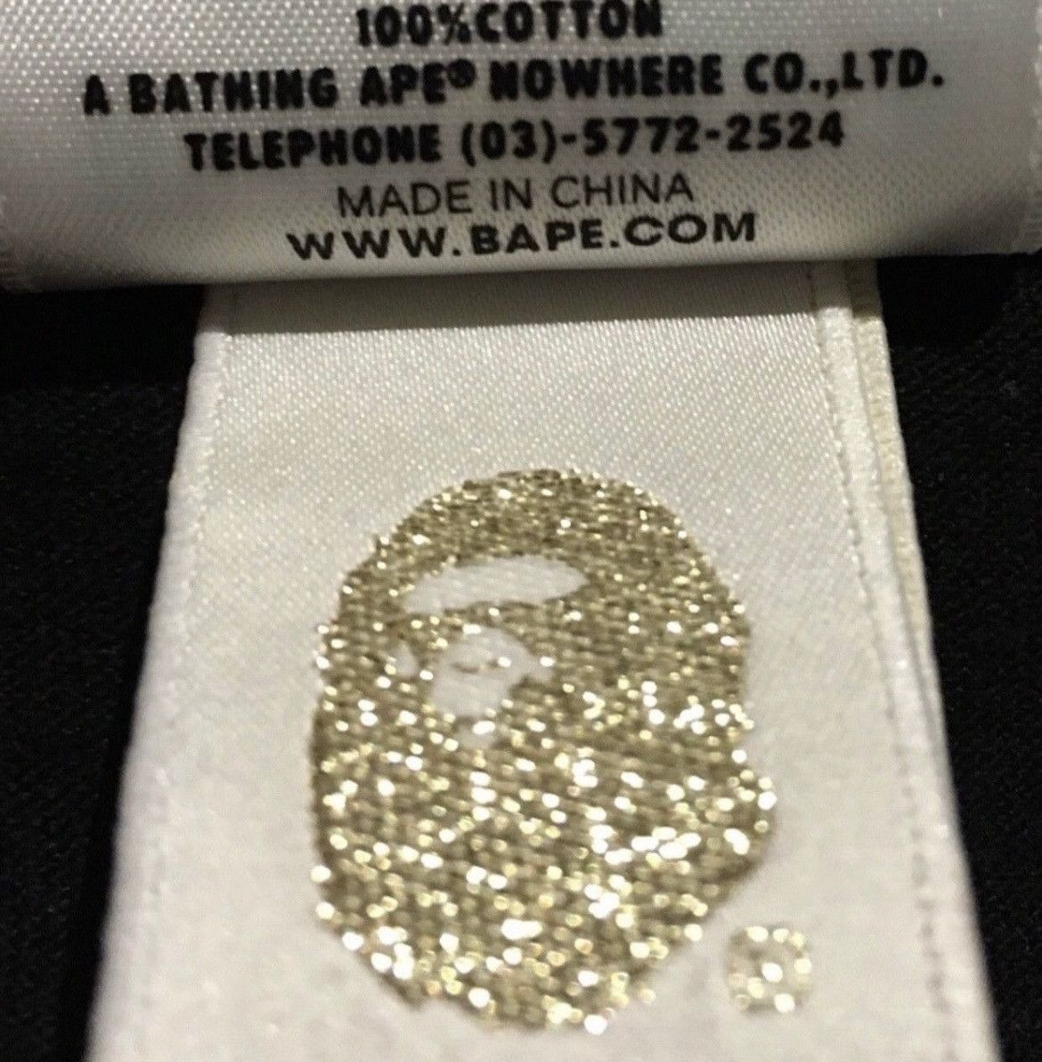 Bape Bape camo logo tee shirt Size US M / EU 48-50 / 2 - 5 Thumbnail