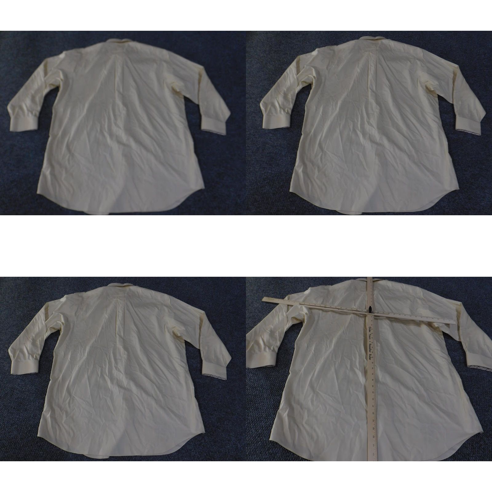 Vintage Paul Fredrick Shirt Mens 18-33 Beige Tailored Fit Non Iron Cotton Dress Pocket Shirt Mens 18-33 Beige Tailored Fit Non Iron Cotton Dress Pocket Size 48R - 8 Thumbnail