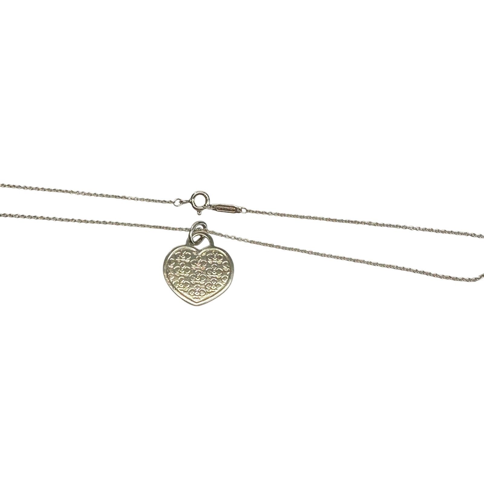 Tiffany & Co. Tiffany and Co "Go Women" 2016 Marathon Heart Necklace Size ONE SIZE - 7 Thumbnail