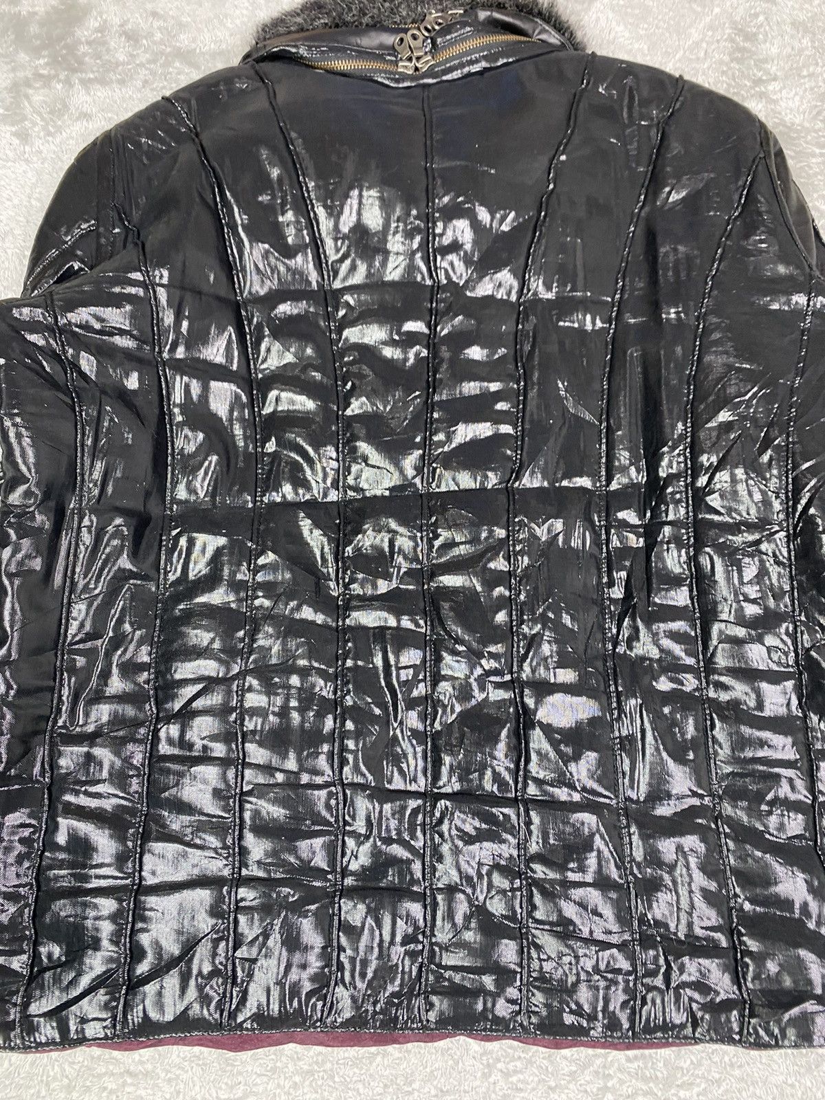 Le Grande Bleu (L.G.B.) LGB If Six Was Nine Style Men Tenoras Faux Fur Jacket. J0118 Size US L / EU 52-54 / 3 - 14 Thumbnail